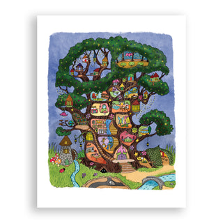 Fairy Tree Print