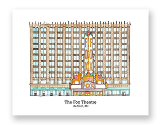 Fox Theatre Print