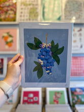 Load image into Gallery viewer, Blueberries in bloom print
