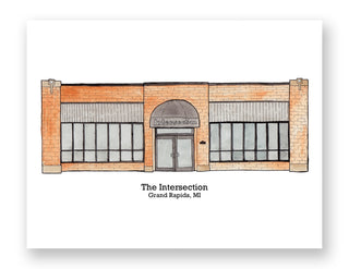 The Intersection Music Venue Print