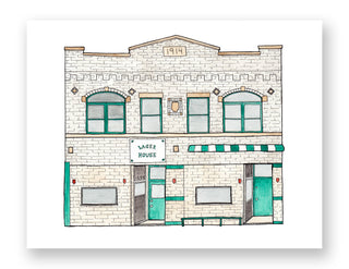 Lager House Print