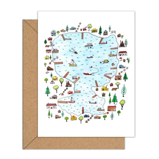 Tiny Lake Card