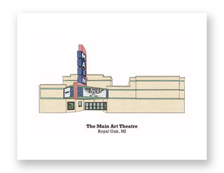 Main Art Theatre Print
