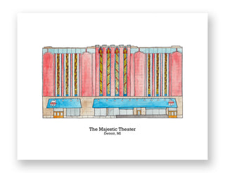 Majestic Theatre Print