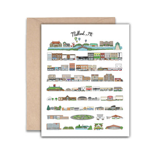 Midland, Michigan Card