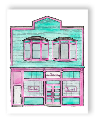 Painted Lady Print
