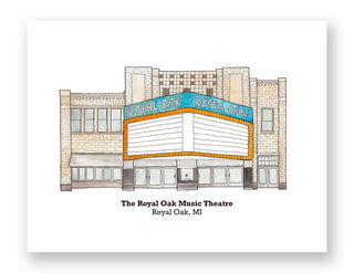 Royal Oak Music Theatre Print