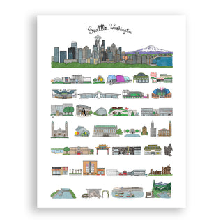 Seattle, Washington Print