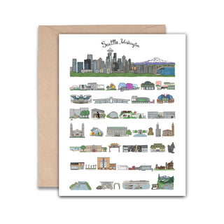 Seattle, Washington Card