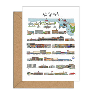 St Joseph, Michigan Card