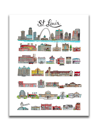 St Louis, Missouri Print