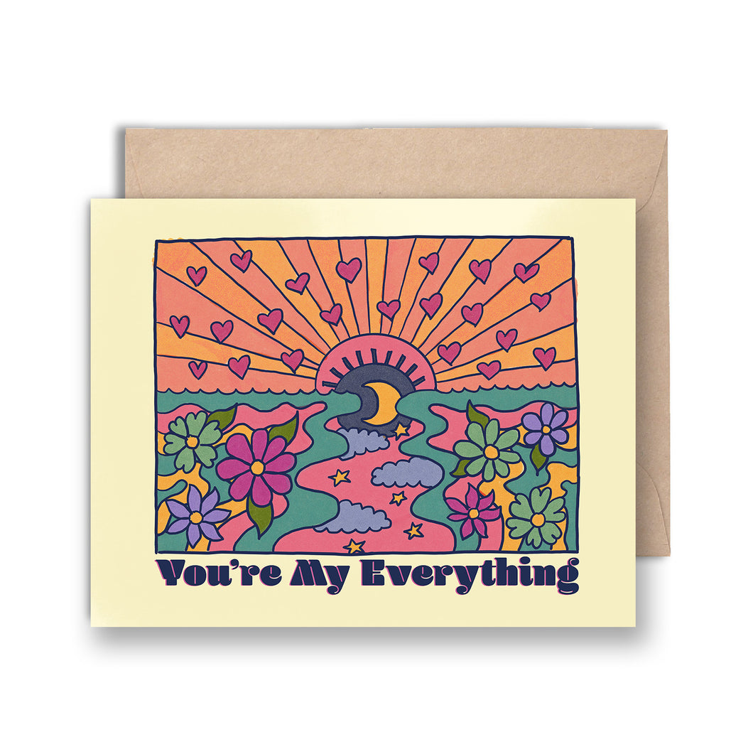 You're my everything card