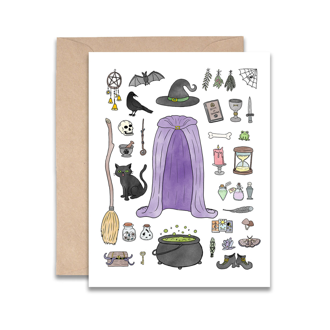 Witch Gear Card
