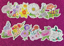 Load image into Gallery viewer, Birth Flower Sticker set.
