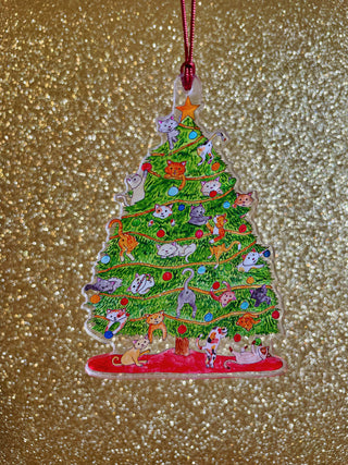 Cat Christmas Tree