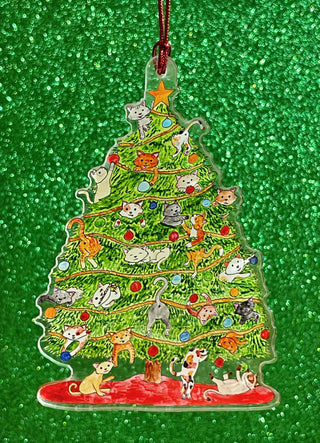 Cat Christmas Tree
