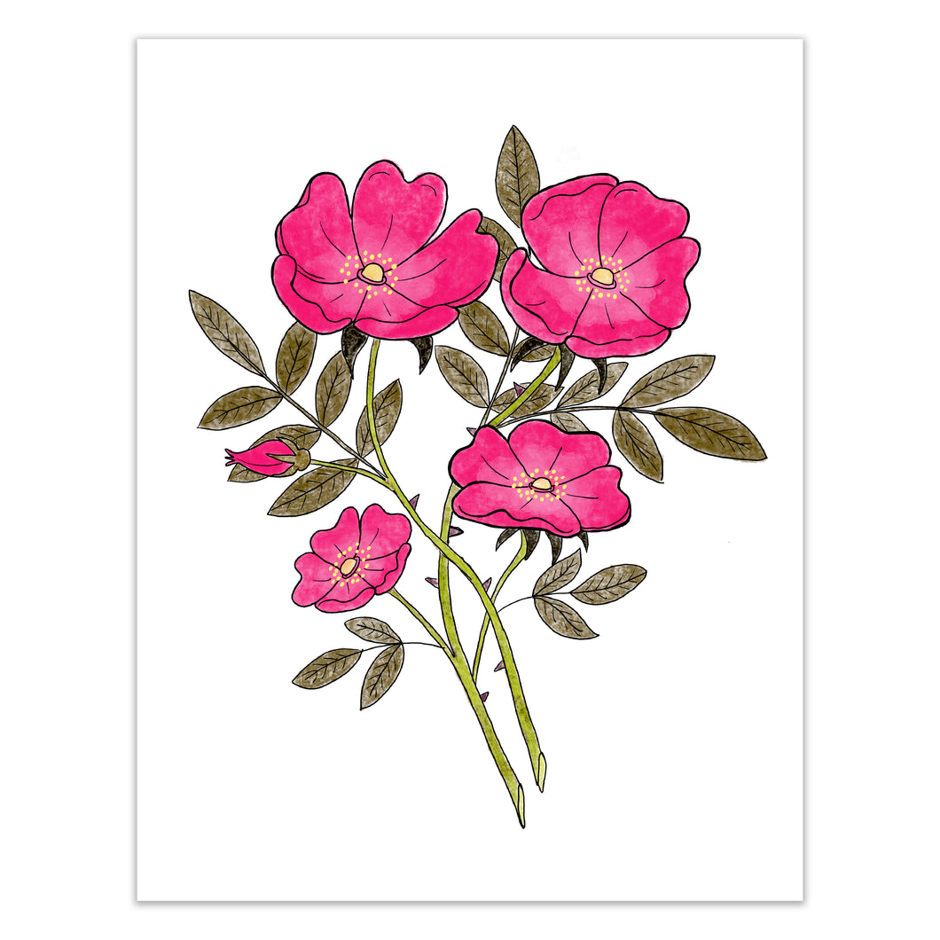 Briar Rose print