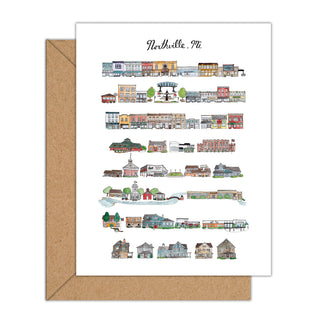 Northville Michigan Card