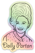Load image into Gallery viewer, Dolly Parton hologram sticker
