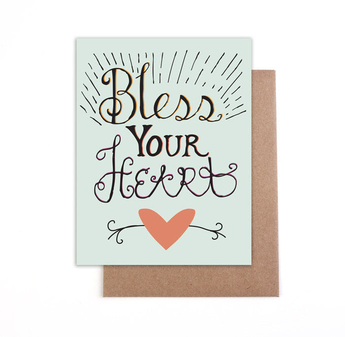 Bless your heart Card