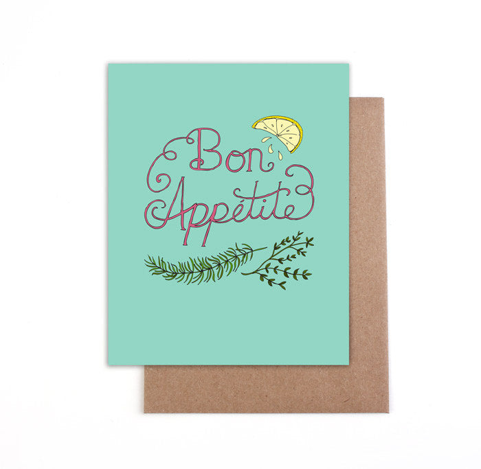 Bon Appetite Card
