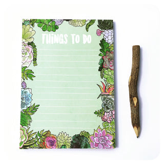 Succulent "things to do" list