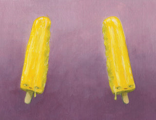 Depressed sweety treaty. Sad popsicles