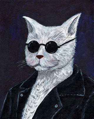 Cool Cat print