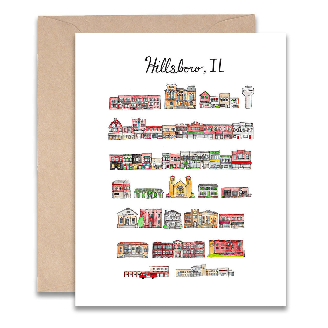 Hillsboro IL Card