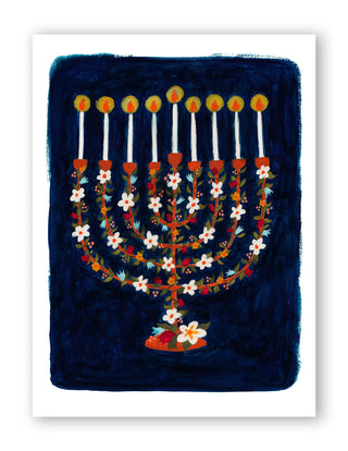 Menorah Print