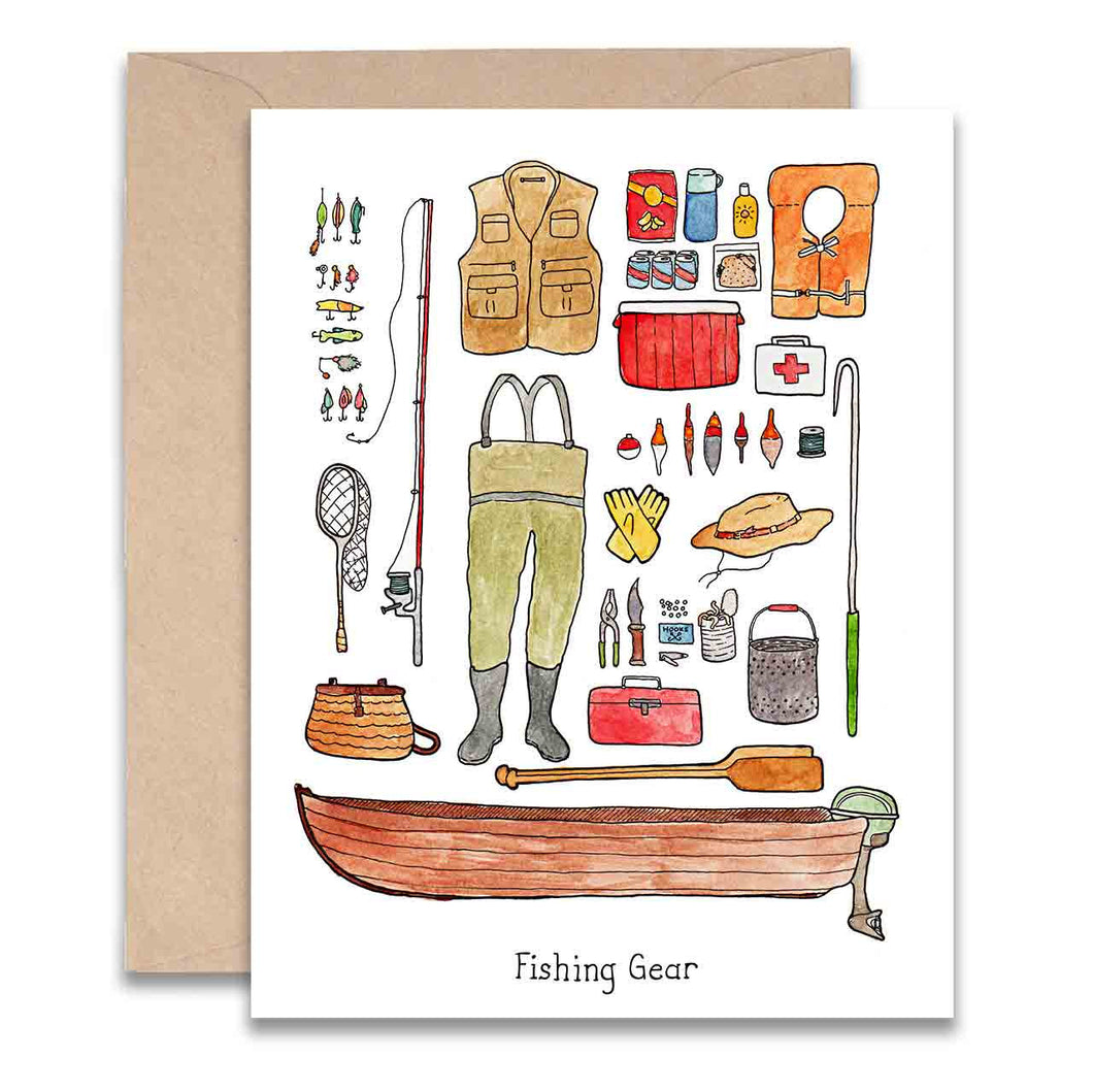 Fishing Gear Card