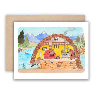 Beaver Den Card