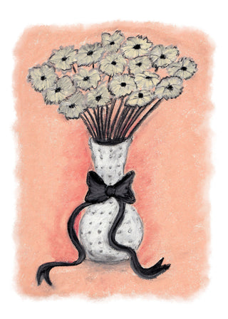 White Pastel Flower Bouquet
