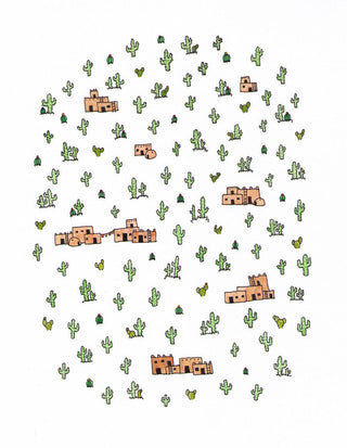 Desert illustration