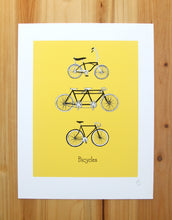 Load image into Gallery viewer, Bicycle Art Print
