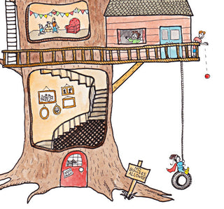 Tree House print