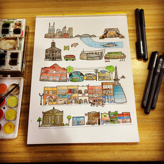 Nashville, TN Print