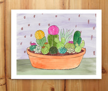 Load image into Gallery viewer, Cactus Garden Print
