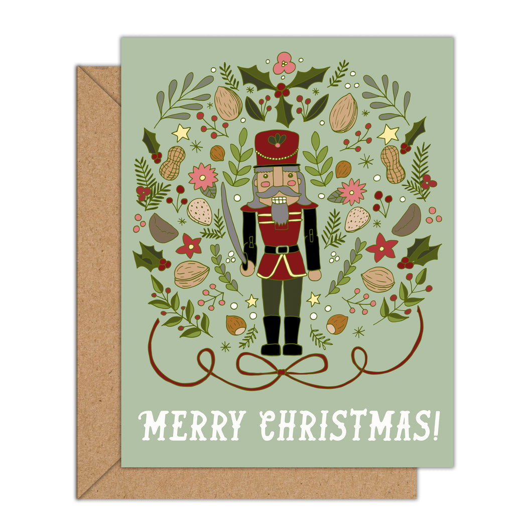 Merry Christmas Nutcracker card
